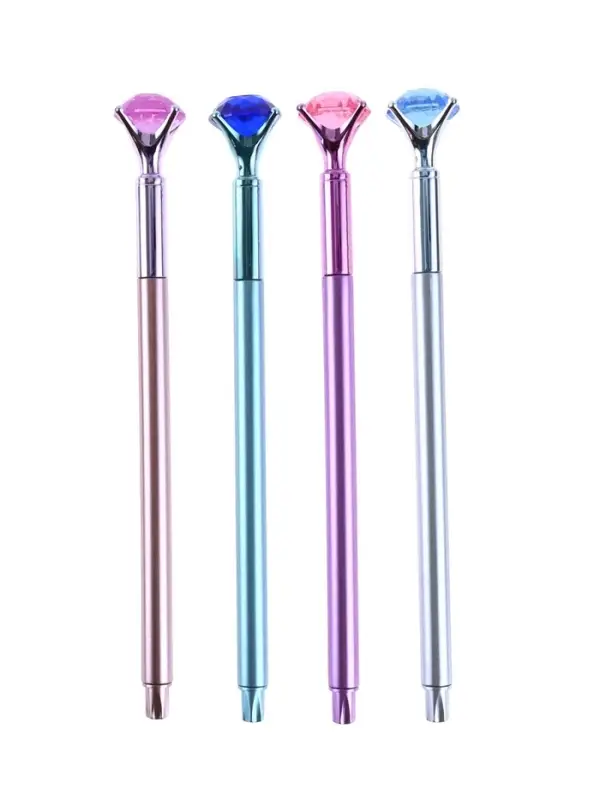 Ручка гелевая - прикол «Кристалл» с рисунком МИКС