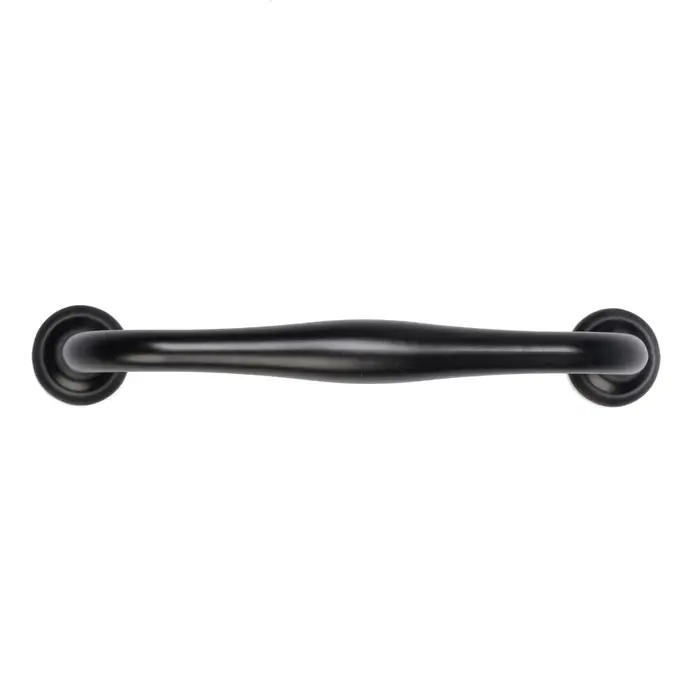 Ручка-скоба WAVE PC173BL, м/о 96 мм, цвет чёрный, 8 шт