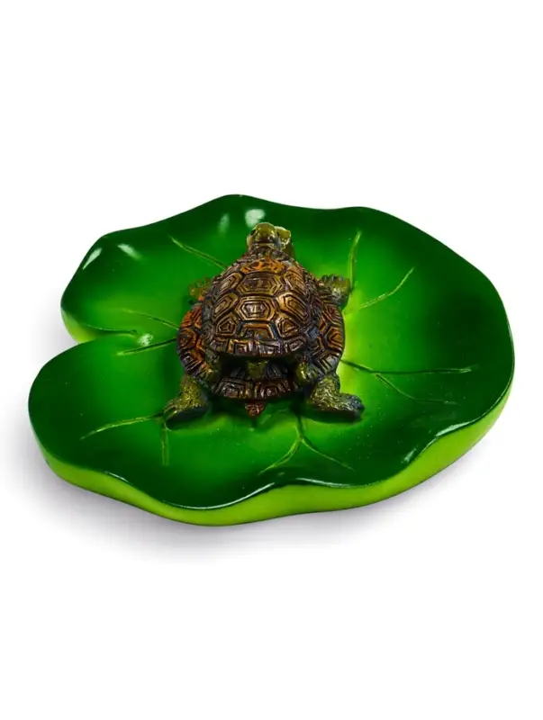 Садовая фигура из полистоуна &laquo;Черепашки&raquo;, 10&times;11&times;6 см, плавающая