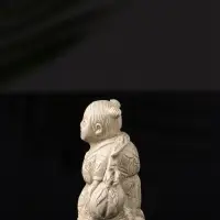 Набор фигурок &laquo;Нэцкэ&raquo;, 5 шт., 20&times;10&times;7 см, бежевый