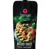 Соус Васаби Tamaki на основе растительных масел, 0.2 л