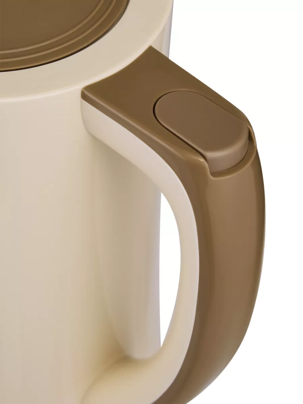 Чайник электрический MK-8091, пластик, 1.7 л,фильтр, бежевый