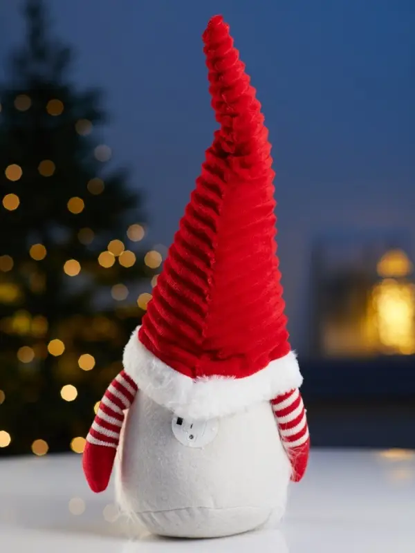 Фигура текстиль «Гном романтик в красном» 40 см, 1LED, LR1130х3 (в компл.), Т/БЕЛЫЙ Фигура текстиль «Гном романтик в красном» 40 см, 1LED, LR1130х3 (в компл.), Т/БЕЛЫЙ