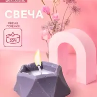 Свеча шестиугольная, 6&times;6&times;3 см, соевый воск