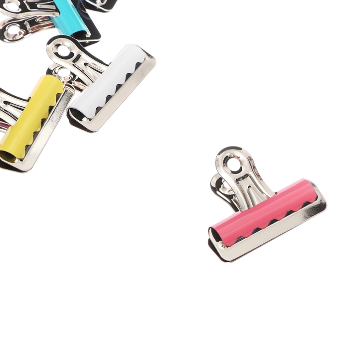 Набор зажимы-бульдоги для бумаг 57 мм, 10 штук Berlingo, цветные, картонная коробка Набор зажимы-бульдоги для бумаг 57 мм, 10 штук Berlingo, цветные, картонная коробка