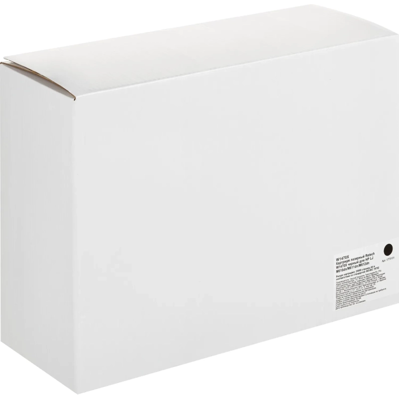 Картридж лазерный Retech W1470X чер. для HP LJ M610dn/M611dn/M612dn