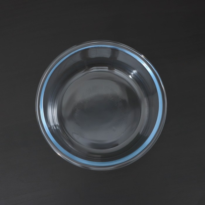 Контейнер для еды из жаропрочного стекла с бамбуковой крышкой BellaTenero «Эко», 620 мл, 15×6,5 см