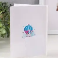 Фотоальбом 36 фото 10X15см, "Зайка на воздушном шаре", ПП карм.,мягкая обложка Фотоальбом 36 фото 10X15см, "Зайка на воздушном шаре", ПП карм.,мягкая обложка