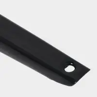 Ковш эмалированный, 1 л, без декора, белый