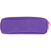 Пенал VIOLET STYLE, фиолетовый,три отделения(корпусный),21х7х5,ПН-0917