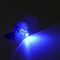 Светодиод для шара, круглый, набор 20 шт., МИКС