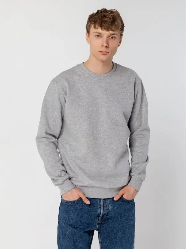 Толстовка Unit Toima Heavy серый меланж, размер XS Толстовка Unit Toima Heavy серый меланж, размер XS