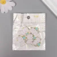 Декор для творчества металл, эмаль "Мишка с сердечком" 2,8х2,3 см Декор для творчества металл, эмаль "Мишка с сердечком" 2,8х2,3 см