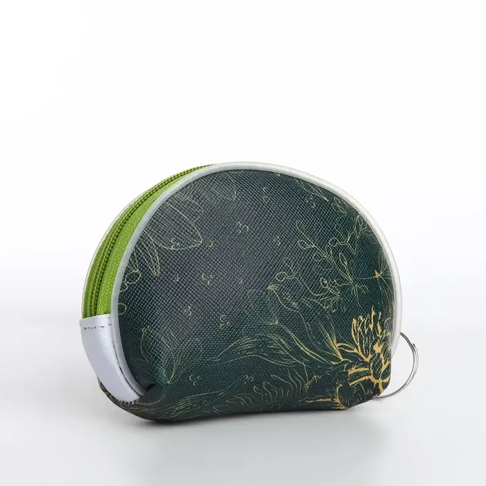 Кошелёк монетница женская на молнии, цвет МИКС