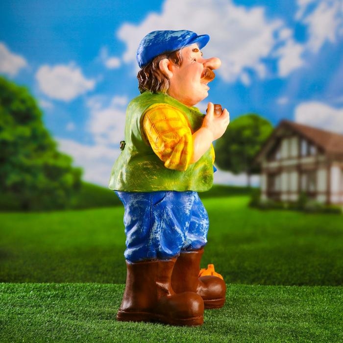 Садовая фигура  Садовая фигура "Дачник" 58х37см