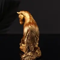 Фигура "Конь Граф" 11х13х5 см, бронза