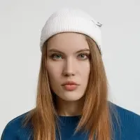 Шапка Pricker, белая