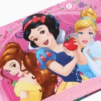 Кошелек детский на липучке &laquo;Принцессы&raquo; розовый 9&times;9&times;1