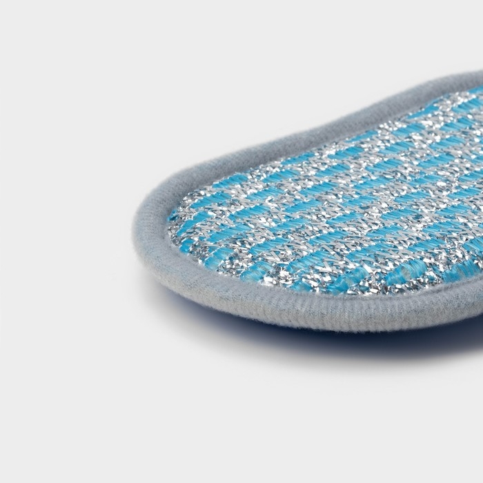 Губка для посуды Доляна, 15×9×1,5 см, цвет МИКС Губка для посуды Доляна, 15×9×1,5 см, цвет МИКС