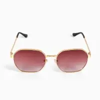 Очки солнцезащитные &laquo;OneSun. Овал&raquo;, uv 400, футляр, салфетка