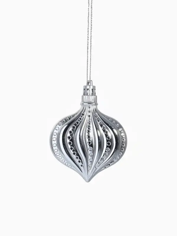 Набор украшений пластик 16 шт Набор украшений пластик 16 шт "Ярмарка волшебства" 8 см, белый