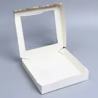 Коробка складная «Эко Новый год», 20 х 20 х 4 см