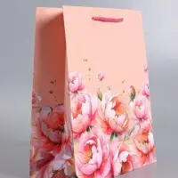 Пакет подарочный ламинированный "Прекрасной" 26 х 12 х 32 см