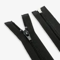 Молния &laquo;Спираль&raquo;, №7, разъёмная, замок автомат, 80 см, чёрная