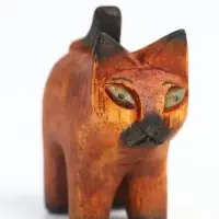 Фигурка &laquo;Причудливый кот&raquo;, 5.5&times;4.5&times;2.5 см, дерево