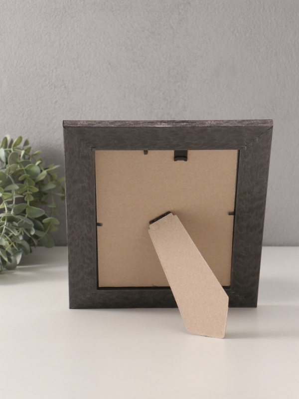 Фоторамка пластик "Фон Арт" 15х21 см, 911-3206 темно-серый