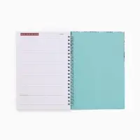 Ежедневник А5 на гребне в твёрдой обложке 80 л "Исполнения желаний" Ежедневник А5 на гребне в твёрдой обложке 80 л "Исполнения желаний"