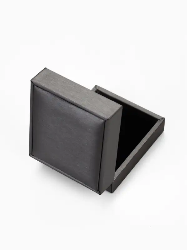 Футляр под набор украшений &laquo;Квадро классический&raquo;, 7.4&times;8.5 см, серый