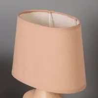 Лампа настольная RISALUX &laquo;Звезда&raquo;, 40 Вт, Е14, розовая, 12&times;19&times;29 см