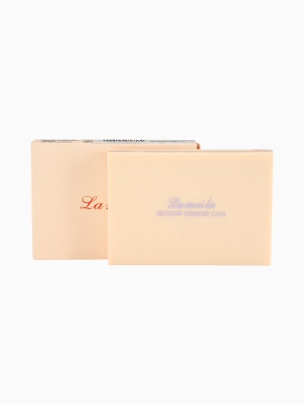 Пудра пресованная двухцветная  LAMEILA тон 2 Пудра пресованная двухцветная  LAMEILA тон 2