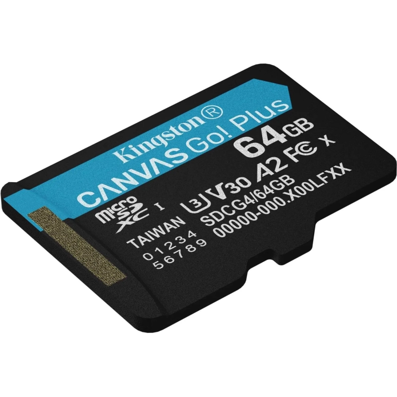 Карта памяти microSDXC Kingston SDCG4/64GBSP 64G Go Plus G4 200R V30