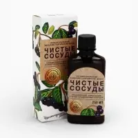 Бальзам безалкогольный &laquo;Чистые сосуды&raquo; с черноплодной рябиной, 250 мл.