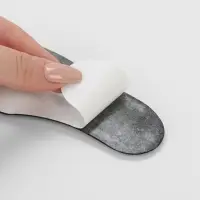 Пяткоудерживатели для обуви, на клеевой основе, пара, чёрные