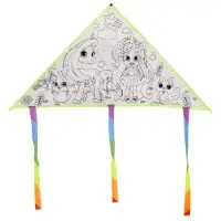 Воздушный змей-раскраска Funny toys, 80 см