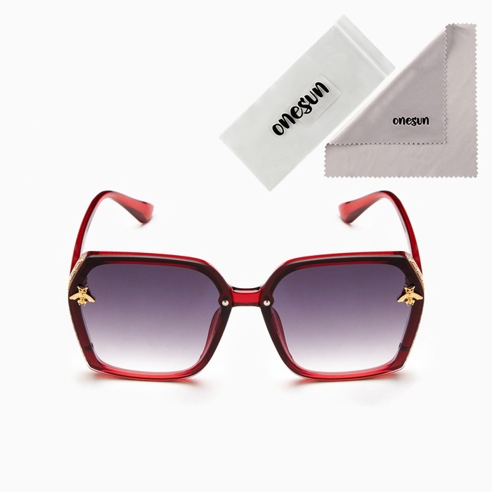 Очки солнцезащитные OneSun, uv 400, дужка 13.5 см, ширина 14 см, линза 5.1 х 6.4 см Очки солнцезащитные OneSun, uv 400, дужка 13.5 см, ширина 14 см, линза 5.1 х 6.4 см