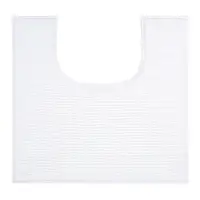 VETTA Коврик для туалета, 50х50см, синель 1,2см, белый