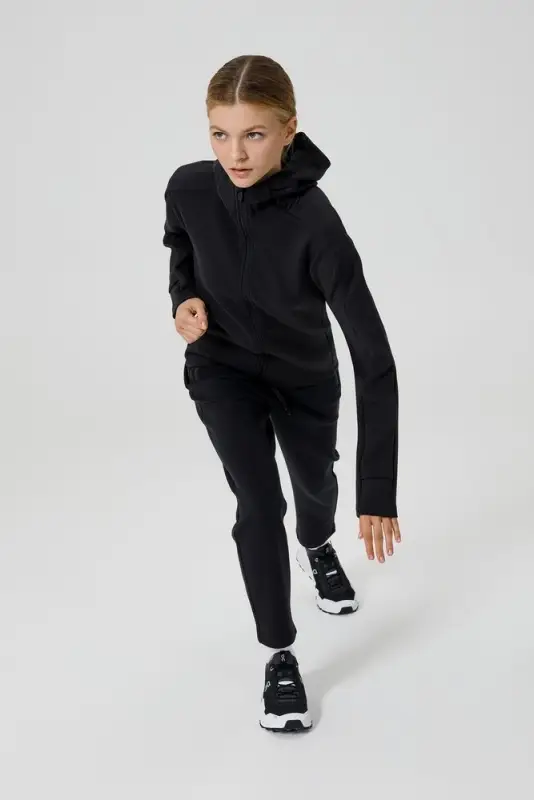 Куртка с капюшоном унисекс Begi, черная, размер S Куртка с капюшоном унисекс Begi, черная, размер S