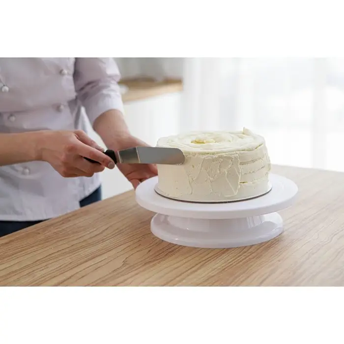 Кондитерская лопатка - палетка, изогнутая, 26.7 см, рабочая часть 14.5 см, для блинов, чёрная