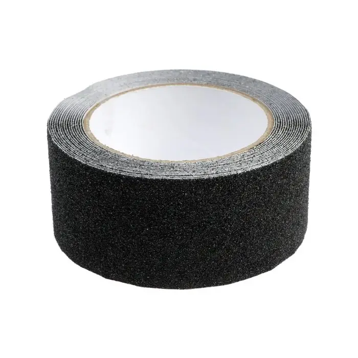 Лента клейкая ТУНДРА, противоскользящая, черная 50 мм &times; 5 м