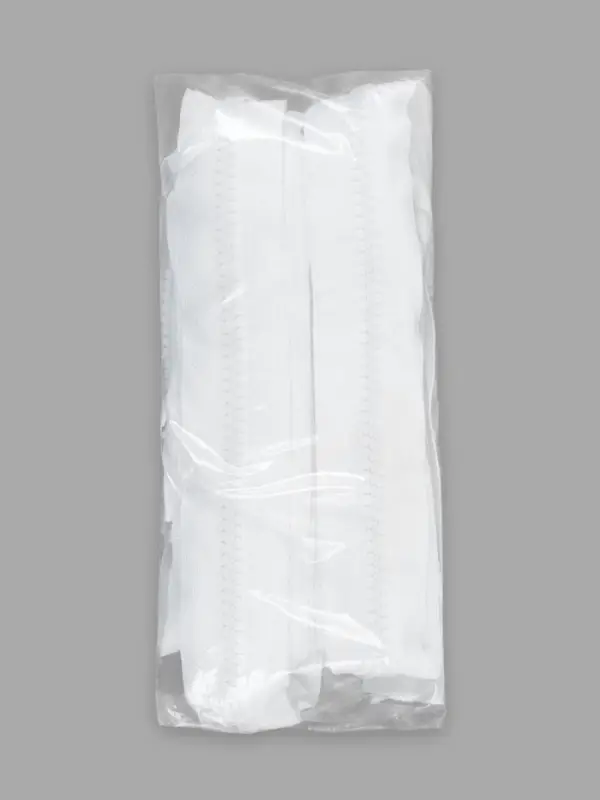 Молния &laquo;Трактор&raquo;, №5, разъёмная, замок автомат, 60 см, белая