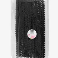 Тесьма декоративная &laquo;Шанель&raquo;, 12 мм, 10&plusmn;1 м, чёрная