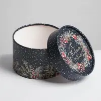 Коробка подарочная &laquo;С Новым годом&raquo;, 12&times;8 см