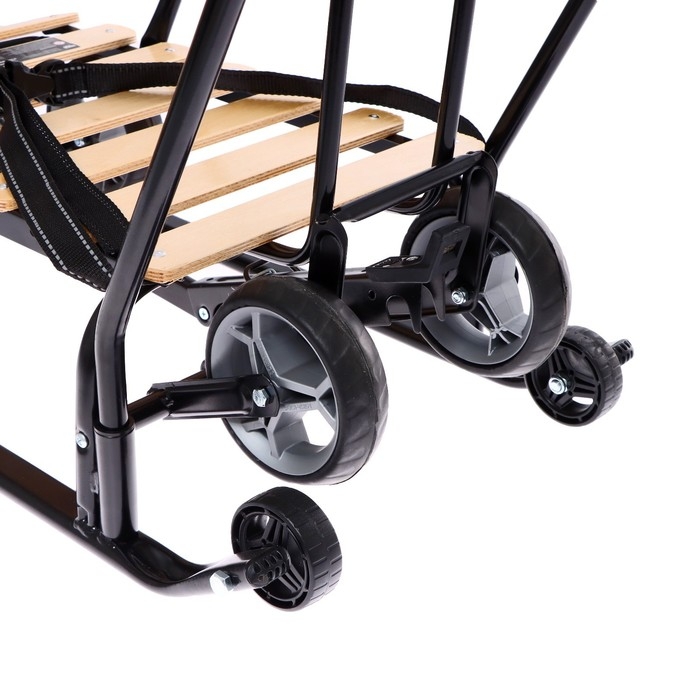 Санки «Тимка 5 универсал», цвет чёрный Санки «Тимка 5 универсал», цвет чёрный