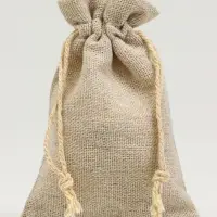 Мешочек подарочный для украшений, подарков и трав, текстиль &laquo;Эко&raquo;, 12&times;8 см