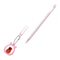 Ручка-прикол Calligrata &laquo;Капибара&raquo;, разные стержня, гелевая, МИКС