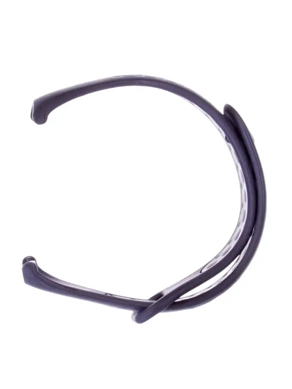 Ремешок для фитнес-браслета Mi Band 8/9 Luazon, с перфорацией, чёрный, серый